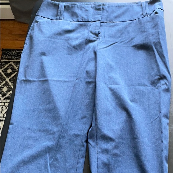 denim colored dress pants